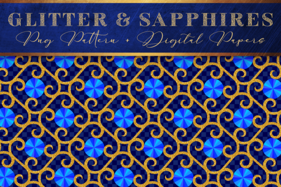 Download Sapphire Blue Crystal Pattern Background - Premium Resources