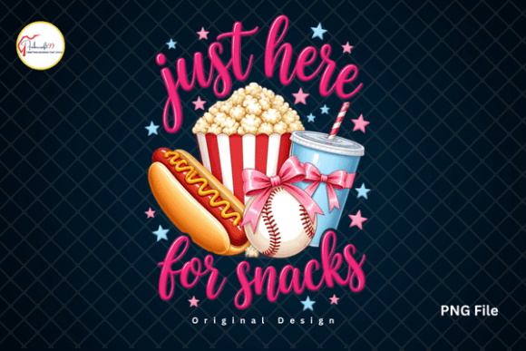 Download Baseball Bow Just Here for Snacks PNG - Premium Resources