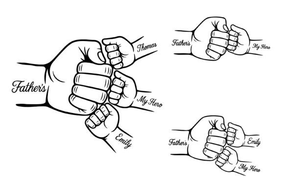 Download Father’s Day Fist Bump Art - Father’s day Collection