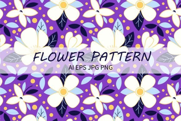 Download Pattern Background - Aesthetic Flowers - Pattern background Collection